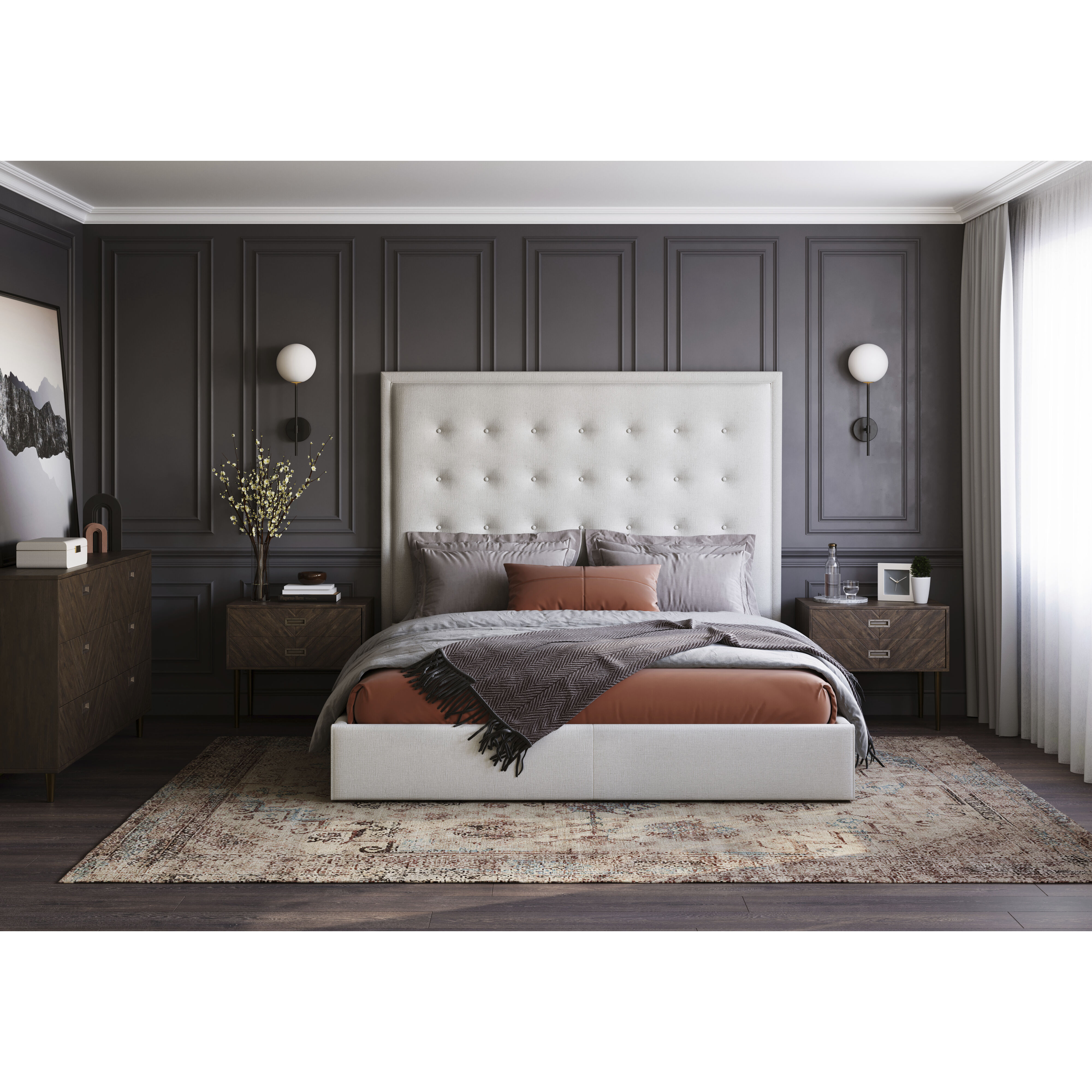 Izora LED 7 inch Black / Frosted Sconce Wall Light